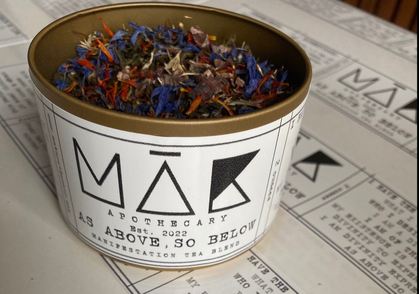 As Above, So Below: Manifestation Tea