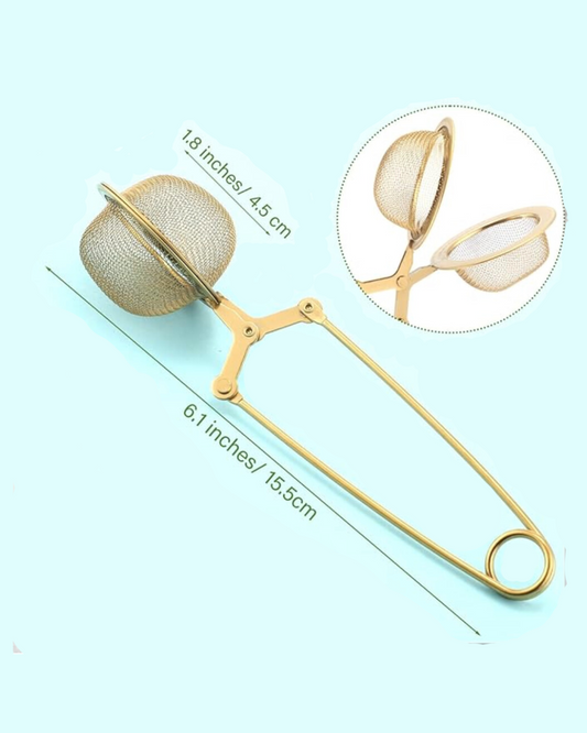 ~ MĀK Gold Tea Strainer ~